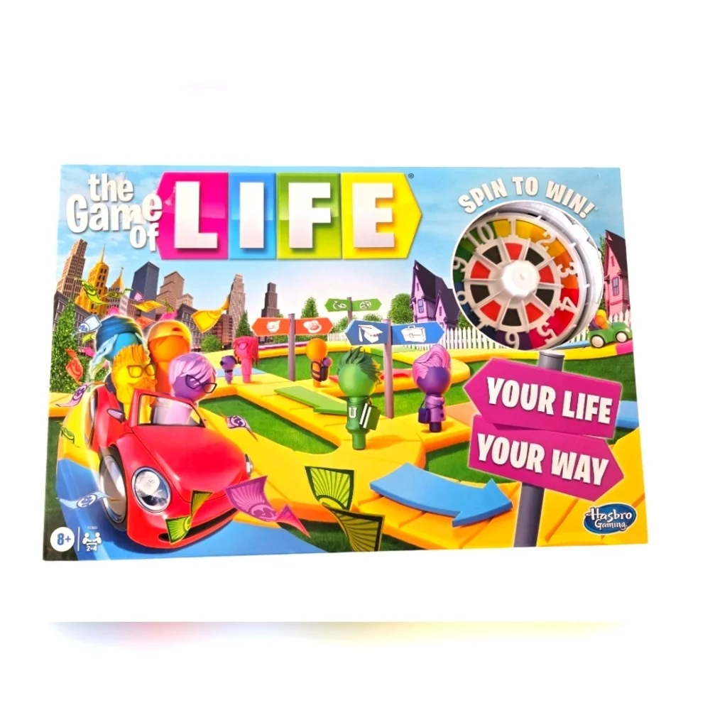 Hasbro The Game of Life Board Game - Multicolor